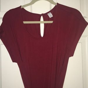 Old navy tall belted jumpsuit